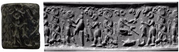 Dragon Entwined Necks Morgan Museum