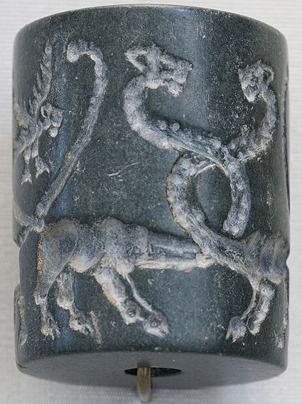 Entwined Dragons Uruk Seal